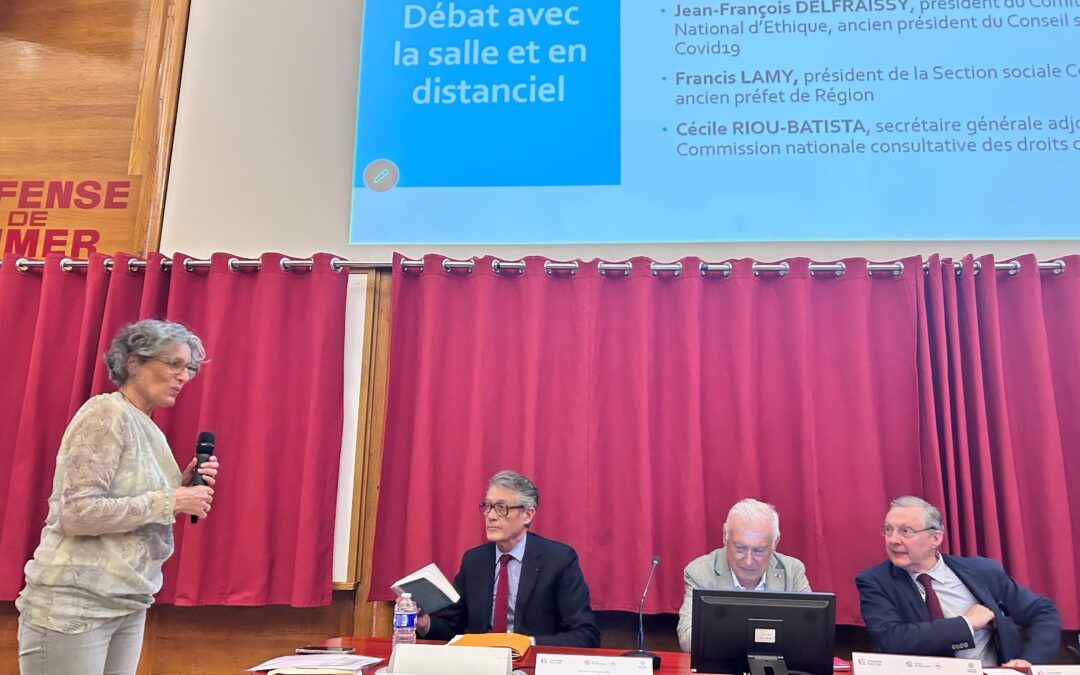 R𝗲𝗻𝗰𝗼𝗻𝘁𝗿𝗲 « 𝗟𝗲𝘀 𝗮𝘁𝘁𝗲𝗶𝗻𝘁𝗲𝘀 𝗮𝘂𝘅 𝗹𝗶𝗯𝗲𝗿𝘁𝗲́𝘀 𝗮𝘂 𝗻𝗼𝗺 𝗱’𝘂𝗻 𝗶𝗻𝘁𝗲́𝗿𝗲̂𝘁 𝗴𝗲́𝗻𝗲́𝗿𝗮𝗹 : 𝗷𝘂𝘀𝗾𝘂’𝗼𝘂̀ ? »